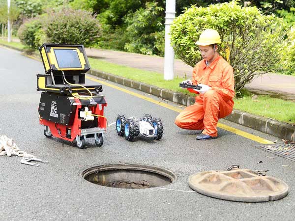 巴宜管道机器人检测